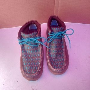 Twisted x boots chukka driving moc bomber size 6.5